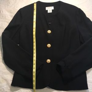 Women’s Talbots petites size 12 black jacket